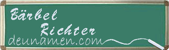 Bärbel Richter Visitenkarte